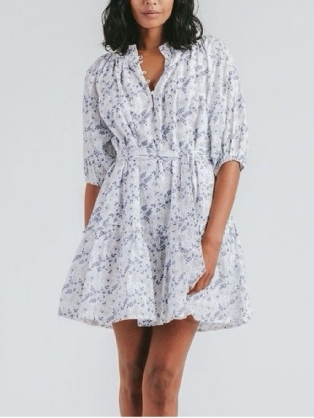 CLEOBELLA Nevah Mini Dress in Killarney Floral Print